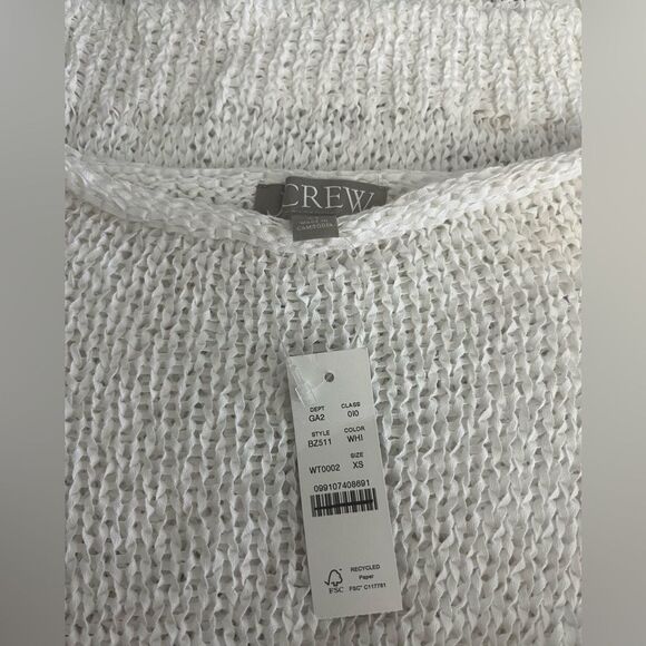 J.Crew Textured sweater-tee NWT Size XS - Picture 4 of 6